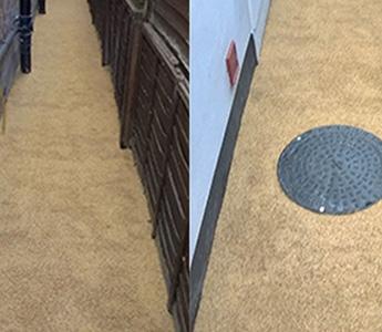 Resin bound installation project in London before and after