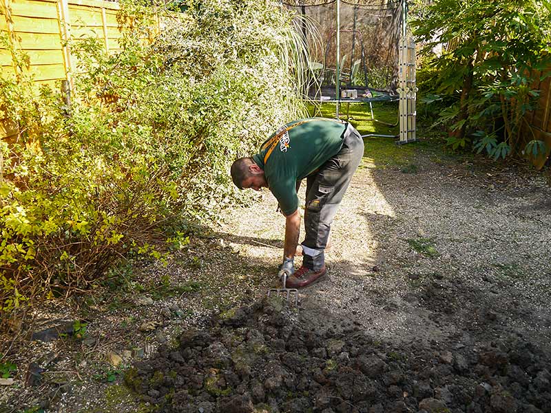 soil rotovation in Balham