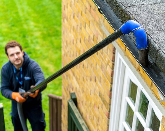 Expert Gutter Cleaning In London By, How To Clean Gutters From The Ground Uk
