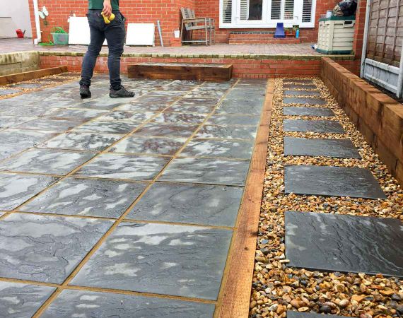 Garden Paving & Patio Laying Services in London